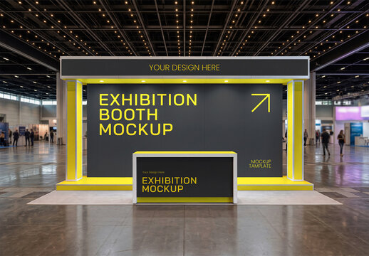 Exhibition Booth Mockup