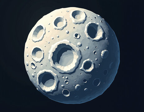 Exploring Callisto: A Frosted View of Ancient Craters in Space