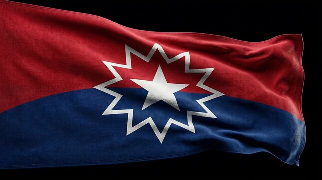 Juneteenth celebration flag waves freely symbolizing Black freedom and Emancipation on June 19