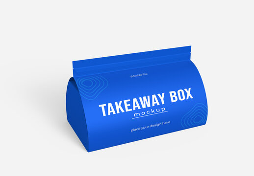 Takeaway Box Mockup