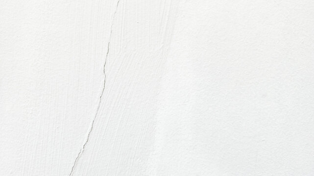 White textured wall desktop wallpaper with subtle cracks and rough surface details