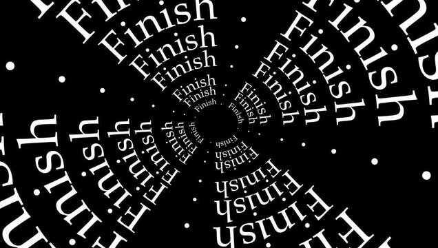 Finish Word Looping Animation for Business Project Completion
