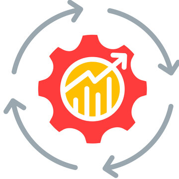 Process Planning colorfull icon
