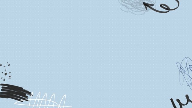 Blue dotted pattern desktop wallpaper, abstract graffiti border