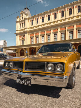 Chevrolet Opala, at a Classic Car show at Luz, Sao Paulo, Brazil.