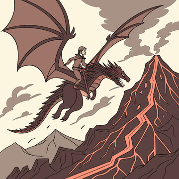"Volcanic Flight of the Dragon"