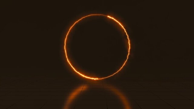One Minute Burning Ring Electric Countdown