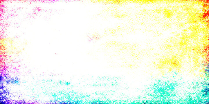 Abstract artistic watercolor splash and colorful grunge paint texture vector illustration with a light brush stroke pattern on a blue and pink ink background design
