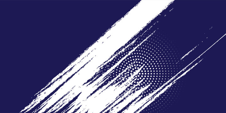 Dots halftone white and blue color pattern gradient grunge texture background. Dots pop art comics sport style vector illustration vector grunge