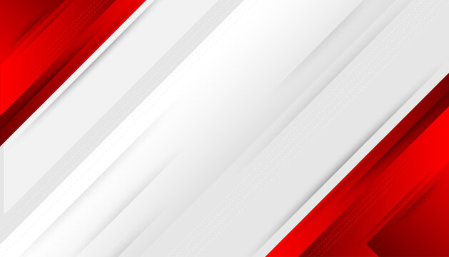 Red white modern abstract background design