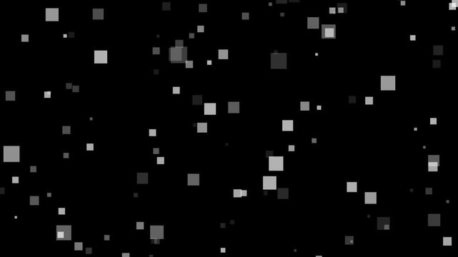 Abstract digital pixel animation loop, glitch effect, retro game style, 8-bit animation background binary