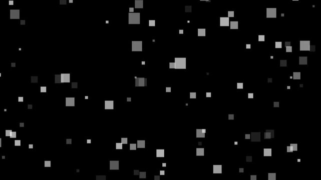 Abstract digital pixelated background, loop binary blocky, code