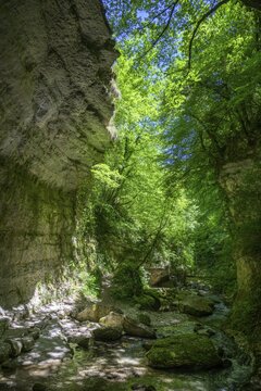Orfento River Canyon, Caramanico Terme, Pescara Province, Italy