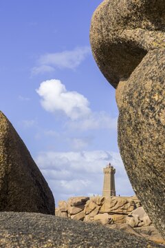 Phare de Men Ruz, Ploumanac'h, Department of C&ocirc;tes-d'Armor, France