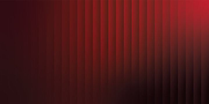 Gradien merah abstrak pink pada latar belakang hitam dengan garis-garis kaca mengkilap dan gelombang lembut, menciptakan abstrak sederhana yang terdistorsi