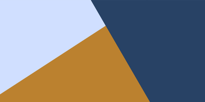Texture craft navy blue, denim and yellow color paper background, macro. Structure vintage abstract ocher cardboard with geometric shape and gradient. Felt backdrop closeup.