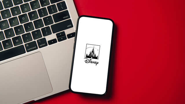 The Walt Disney Company logo displayed on a smartphone screen &ndash; Delhi, India &ndash; June 04, 2025