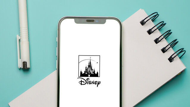 The Walt Disney Company logo displayed on a smartphone screen &ndash; Delhi, India &ndash; June 04, 2025