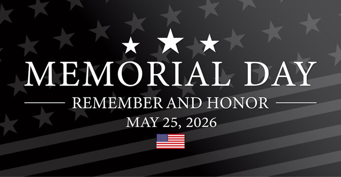 Memorial Day USA May 2026
