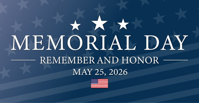 Memorial Day USA May 2026
