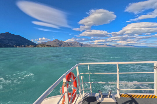 Los Glaciares National Park  Austral Andes in Argentina,Santa Cruz on the border with Chile.  "World Heritage" by UNESCO in 1981  Sailing from the Spegazzini Glacier is the largest in Lake Argentino 