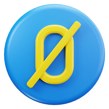 null 3d icon 