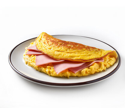 omelette, aliment, petit d&eacute;jeuner, fromage, casse-cro&ucirc;te, trinquer, d&eacute;jeuner, plat, oeuf, bacon, jambon