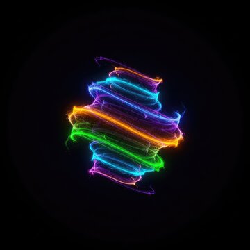 Abstract physics concept showing a sterile void where gravitational force is completely nullified or missing, dimension, mystery, boundary