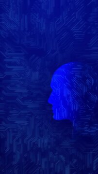 Digital Cyberspace Particles AI digital data flow data network cloud computing, big data, data processing, machine learning, artificial intelligence, futuristic technology. virtual reality Cyberspace