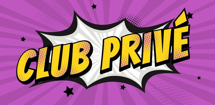 Club priv&eacute; dechir violet