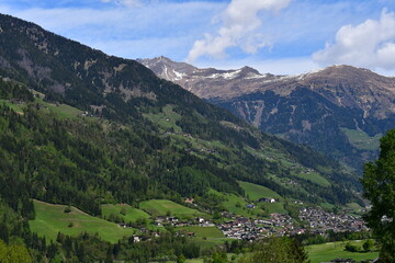 Obraz premium Schöne Landschaft in Passeiertal in Südtirol 