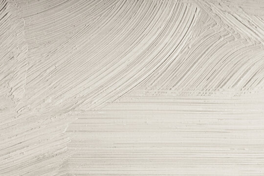 Close up of light paint texture with visible brush strokes