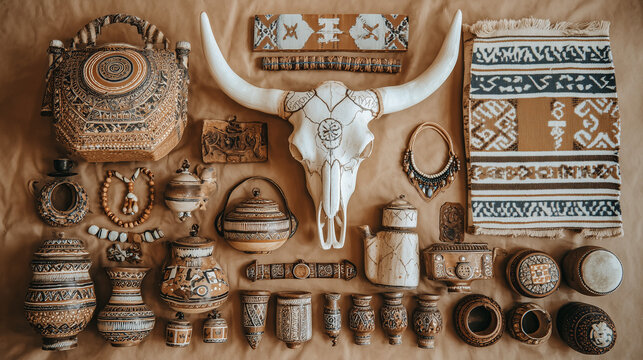 Vibrant Yak Festival celebrates culture with traditional pottery and artifacts on display