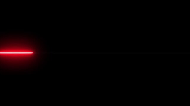neon red line energetic light flash  intro ,4k animation video. 