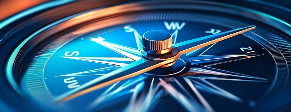 Exploring the significance of a compass pointing to 