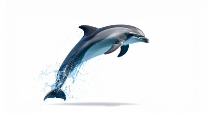Fototapeta premium dolphin jumping out of water