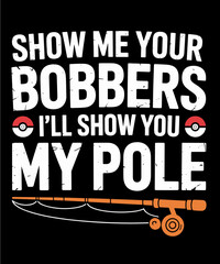 Show me Your Bobbers - Funny Xmas Fishing © Puddin98