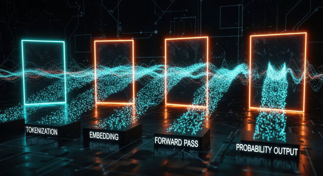 LLM Inference Pipeline Processing Stages