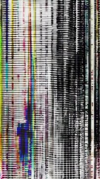 Electrifying Digital Glitch Artistry  A Visual Odyssey