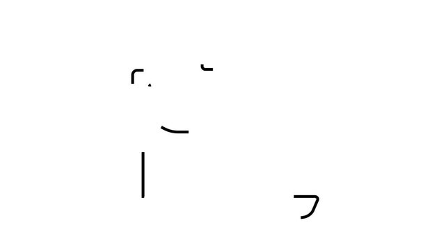 A simple flat-style animation showing a browser window with a thumbs-up icon, symbolizing likes, approval, or positive user feedback on a website.	