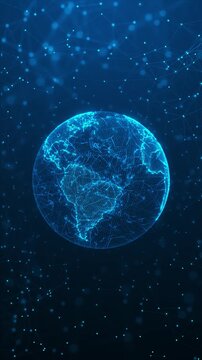 Digital data stream matrix effect background Digital binary code background Fly through abstract Motion of data flow. big data. Transfer storage of data sets , block chain, server, hi-speed internet.