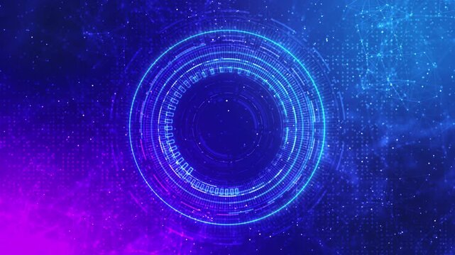 Futuristic interface backdrop abstract data streams, Futuristic sci fi technology pattern background. Virtual reality. VR up Display Design. Sci-Fi HUD. Future Hi tech Artificial intelligence innovate