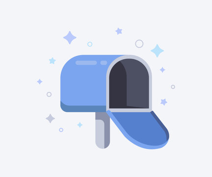 Cute Empty Mailbox Illustration Mobile App Empty State UI Screen