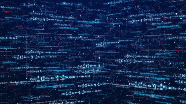 Futuristic Database protection HUD Finance secure information blockchain network. Big data Binary code structure. Abstract background of technology cloud computing. economy, financial, technology