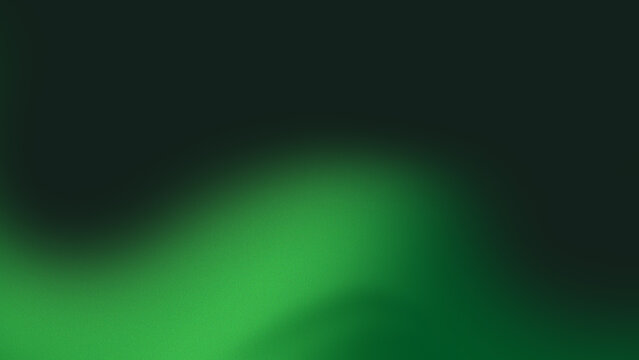 Smooth, dark to bright emerald green gradient background features a soft, subtle grainy texture effect.