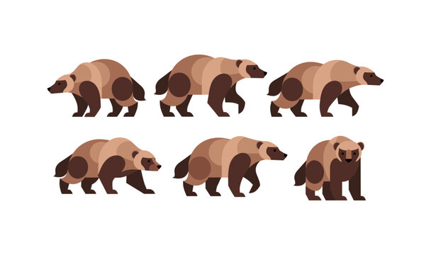 Wolverine Animal Illustration