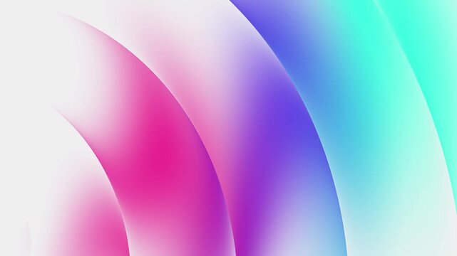 Soft yellow green purple pink gradient flow with horizontal motion,  modern abstract background loop