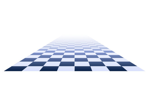 Retro 80s synthwave perspective grid floor isolated on transparent background for futuristic vaporwave landscape design