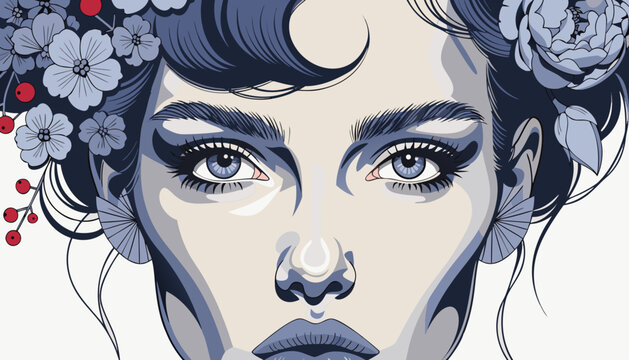 supermodel portrait