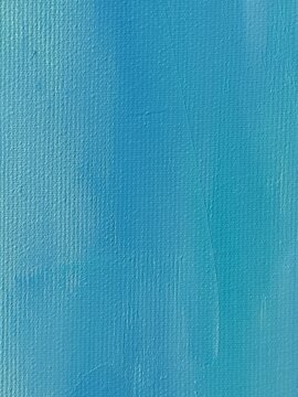 Oil painting background with thick brushstrokes on linen canvas texture